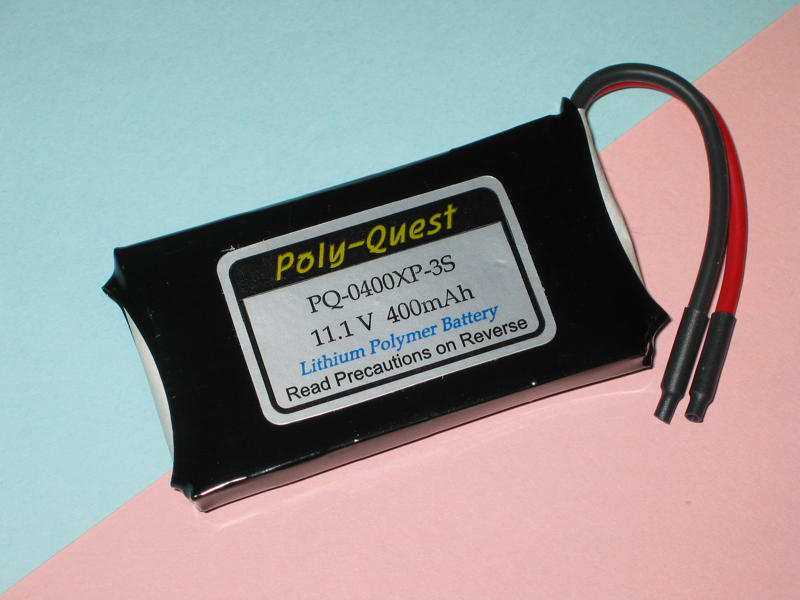 Poly-Quest  400 XP * 3S1P 11,1V 400mAh * 15C Lipo Akku