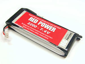 RED POWER 2200 * 3S1P 11,1V 2200mAh * 20/40C Lipo Akku