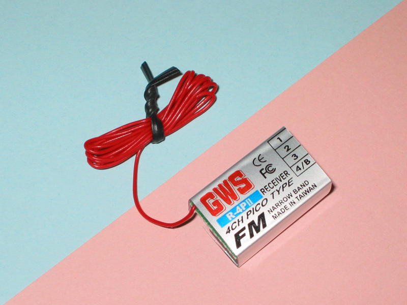 GWS MICRO-EMPPFÄNGER R6N - 6 Kanäle (35 Mhz)