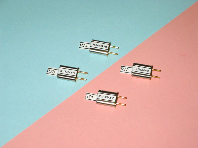 Präzisions-Quarz B-Band K186 - 35Mhz