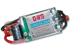 GWS BL-Regler 25A * 18g * 2-4Lipos GWS BL-Regler 25A * 18g * 2-4Lipos