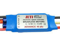 Jeti ADVANCE 40 BEC plus 6-12NiXx, 2-3Lipo - Brushless Regler