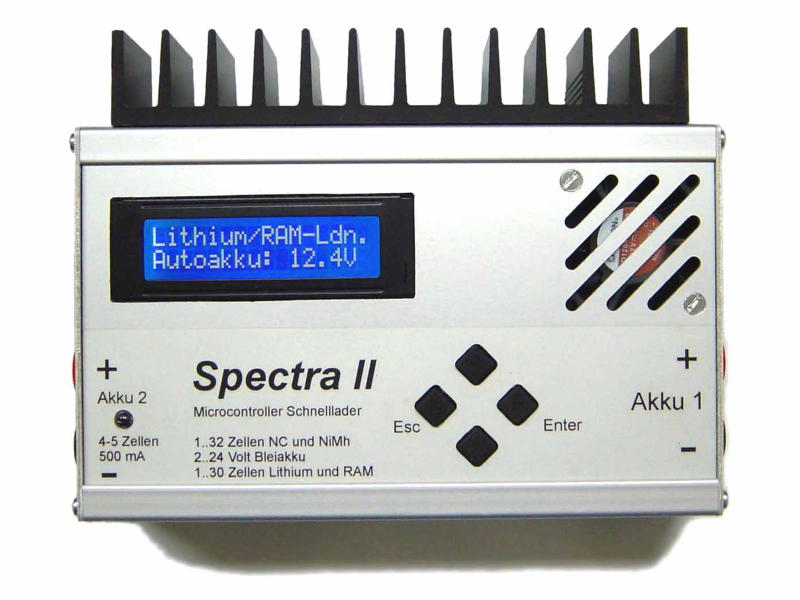 Ladegerät Spectra II Fertiggerät