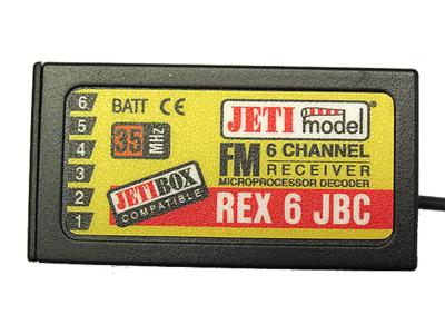 Jeti REX 6 JBC (digital Empfänger, 6 Kanäle, 14g, 35Mhz)